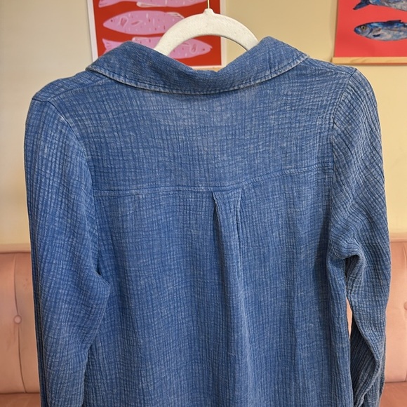 Blue Denim‎ Button-Up Shirt nwt - Picture 7 of 7